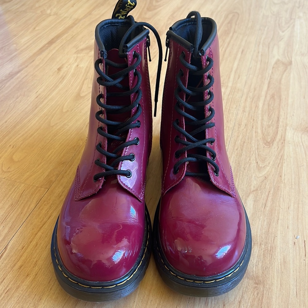 Burgundy Dr. Martens